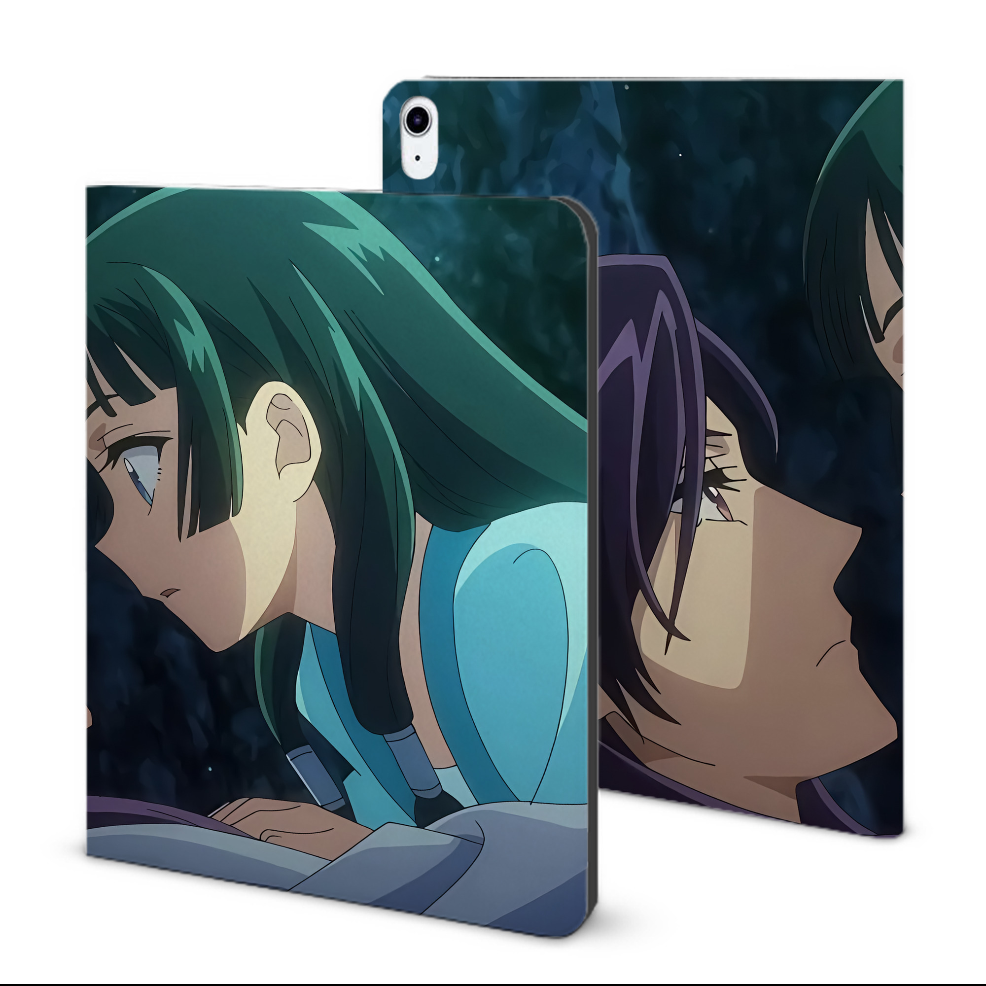 （画像用） 薬屋のひとりごと The Apothecary Diaries IPad ケース ブック型 PUレザー TPU 耐衝撃 軽量 薄型 ペン収納なし 全面保護 IPad 各モデル対応